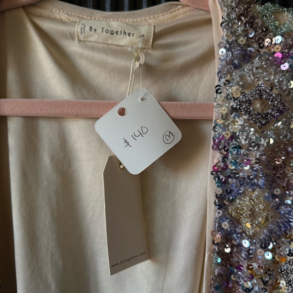 By Together Multicolor Sequin Cardigan - Picture 5 of 14